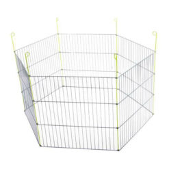 Voltrega Εξάγωνο Πάρκο Εκπαίδευσης Σκύλου 60x61cm +Δώρο 2 Μπολ Αξίας 15,00€