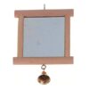 Parakeet Toy "Alice" Wooden Mirror - Ξύλινος Καθρέφτης Παπαγάλων 13x10cm