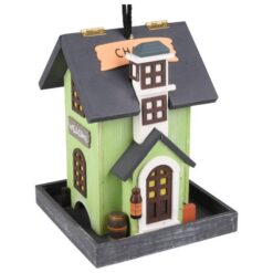 Silo Bird Table "Hodra" - Ταΐστρα Σιλό Εξωτερικού Χώρου Άγριων Πτηνών 18x18x23cm