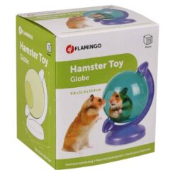 Flamingo Hamster Toy Globe Παιχνίδι Χάμστερ 10x11x13cm - Image 2