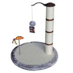 Cat Tree "Harmony" - Ονυχοδρόμιο Harmony 46x46x52cm - Γκρι + Δώρο Λιχουδιές