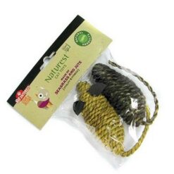 Natural Mice Cat Toys 2 Τεμάχια