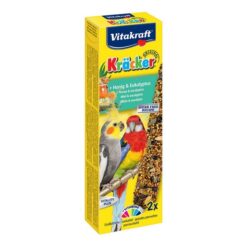 Vitakraft Kracker Μεσαίων Παπαγάλων Μελι & Ευκάλυπτο 2τεμ.