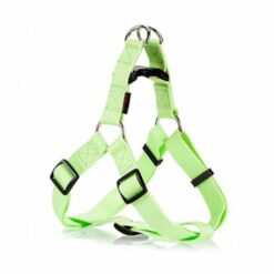 Σαμαράκι Plain Harness Fluo Colours Type A - M: 2*40-60cm, 3207 ανοιχτό πράσινο
