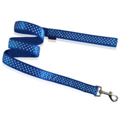 Οδηγός Σκύλου Μπλε Dots Leash 1,5x120cm