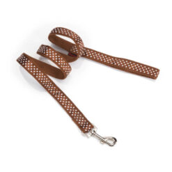 Οδηγός Σκύλου Καφέ Dots Leash 2,5x120cm