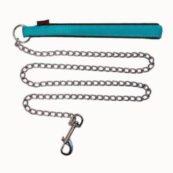 Οδηγός Αλυσίδα Σκύλου Chain Lead with Neoprene Handle 120cm