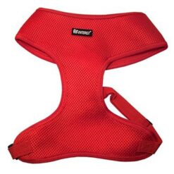 Mesh Plain Color Harness - Σαμαράκι Σκύλου - Large 20 x 48-65cm, Κόκκινο