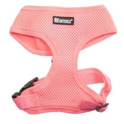 Mesh Plain Color Harness - Σαμαράκι Σκύλου - XLarge 25 x 55-76cm, Ροζ