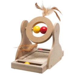 Flamingo Tumbler Cat Toy - Πολλαπλό Παιχνίδι Γάτας Με Ονυχοδρόμιο 17x30x20cm