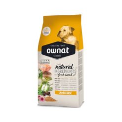 Ownat Lamb & Rice - Ξηρά Τροφή Σκύλου Αρνί & Ρύζι 12Kg