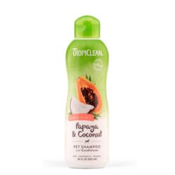 Tropiclean Luxury 2in1 Papaya & Coconut Pet Shampoo & Conditioner 592ml