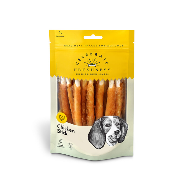 Celebrate Freshness Chicken Stick - Λιχουδιά Απασχόλησης Σκύλου Με Κοτόπουλο 100gr