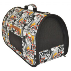 Τσάντα Pug Pattern 37x20x24cm +Δώρο Παιχνίδι
