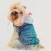 Dog Collection - Ρούχο Σκύλου Jean Με Κουκούλα Μπλε 45cm
