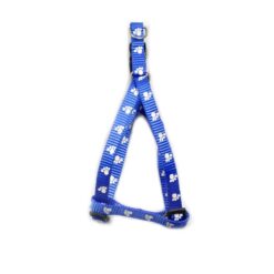 Σαμαράκι "Paws"  - Medium : 30cm-48cm, Μπλε