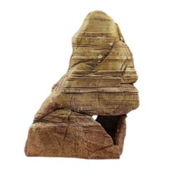 Petgreece Aquarium Decor - Διακοσμητικό Ενυδρείου Βράχος Καφέ 19x14x23cm - Image 2