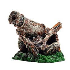 Petgreece Aquarium Decor - Διακοσμητικό Ενυδρείου Κανόνι 9x6x6cm - Image 2