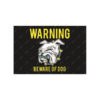 Πινακίδα Σήμανσης Πλαστική "Beware Of Dog" 30x20cm