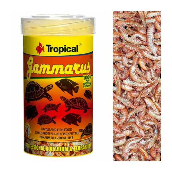 Tropical Gammarus γαριδάκια για χελώνες 250ml