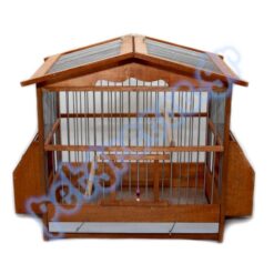 Ξύλινο Χειροποίητο Κλουβί Βαμμένο 44x23,50x34cm