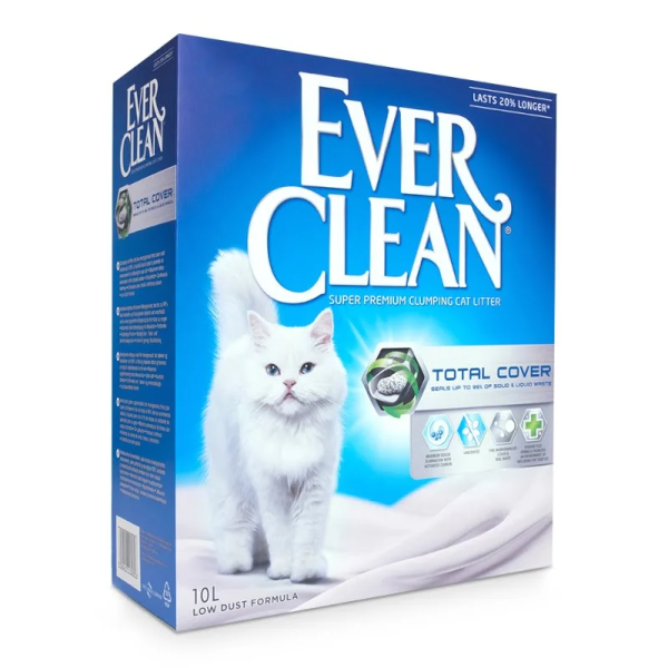 Άμμος Γάτας Ever Clean® Total Cover Clumping Cat Litter 10L