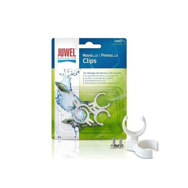 Novolux/Primolux Led Clip Βάσεις Στήριξης Για Λάμπες Juwel 2 τεμ.