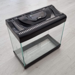 Ενυδρείο Μαύρο 4 Λίτρα 23x12x23cm